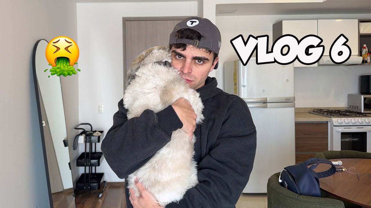 MI PERRITO SE ENFERMO! 🤢😭 - vlog 6