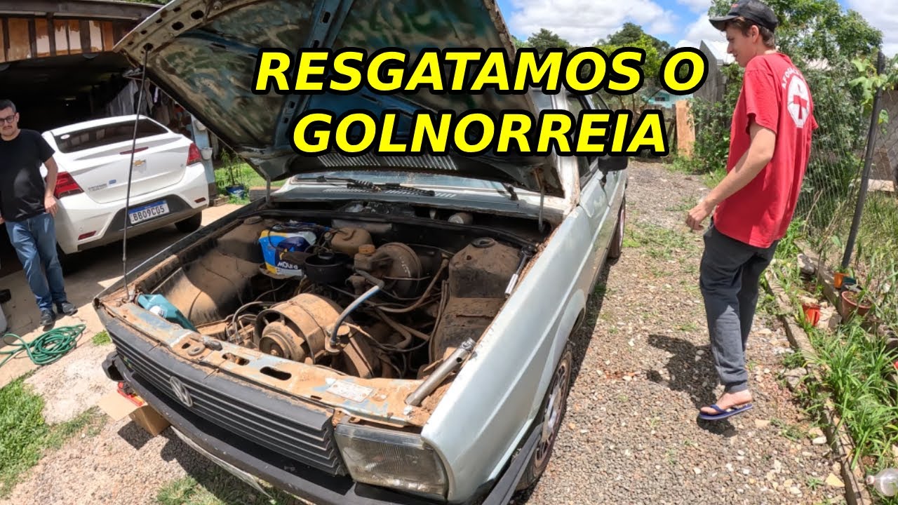 RESGATAMOS UM GOL BX MODELO RARO