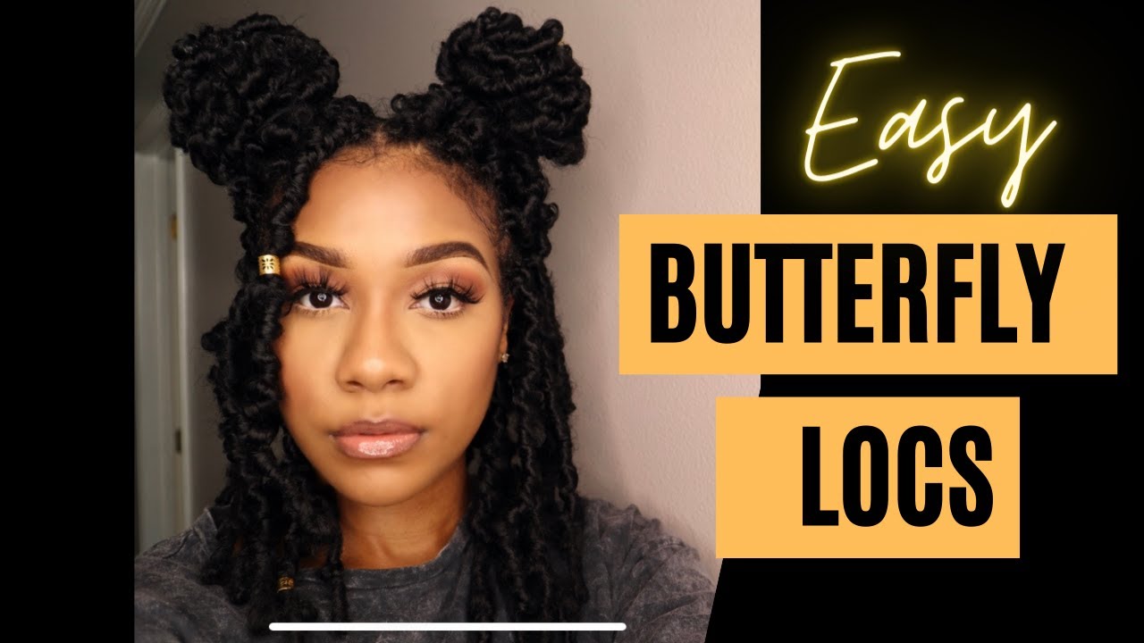 Natural Butterfly Locs...but CROCHET! | NO WRAPPING, NO CORNROWS TECHNIQUE| Beauty Desi's Way