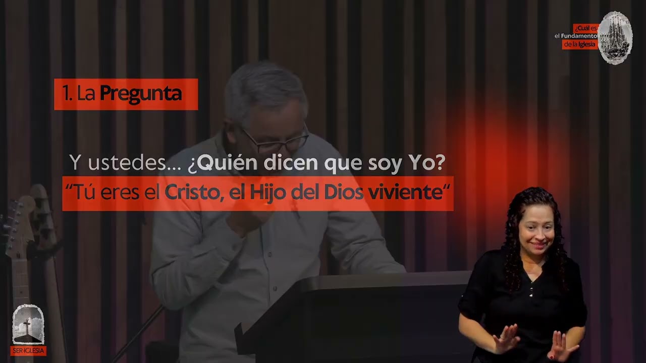 ¿Cuál es el fundamento de la Iglesia? - Pr. Efraín Gallego - Ser Iglesia - Redil Estadio