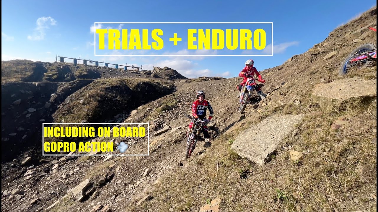 ALFIE LAMPKIN - TRIALS + ENURO IN A QUARRY 💨