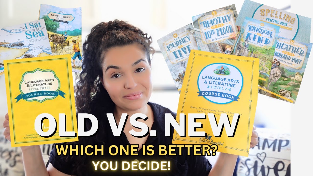 *NEW* The Good and The Beautiful Language Arts Level 3 Comparison between the OLD AND NEW EDITION