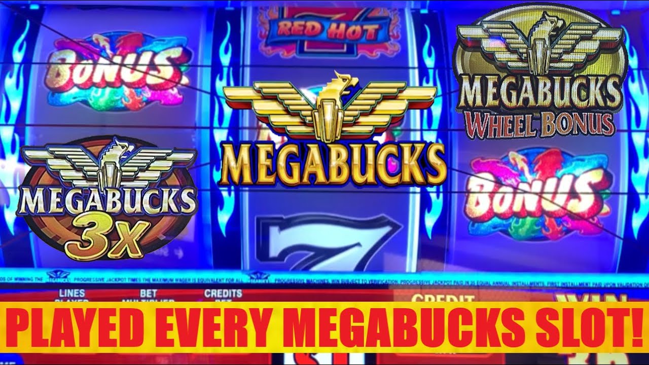 Я сыграл на всех слотах MEGABUCKS в казино!