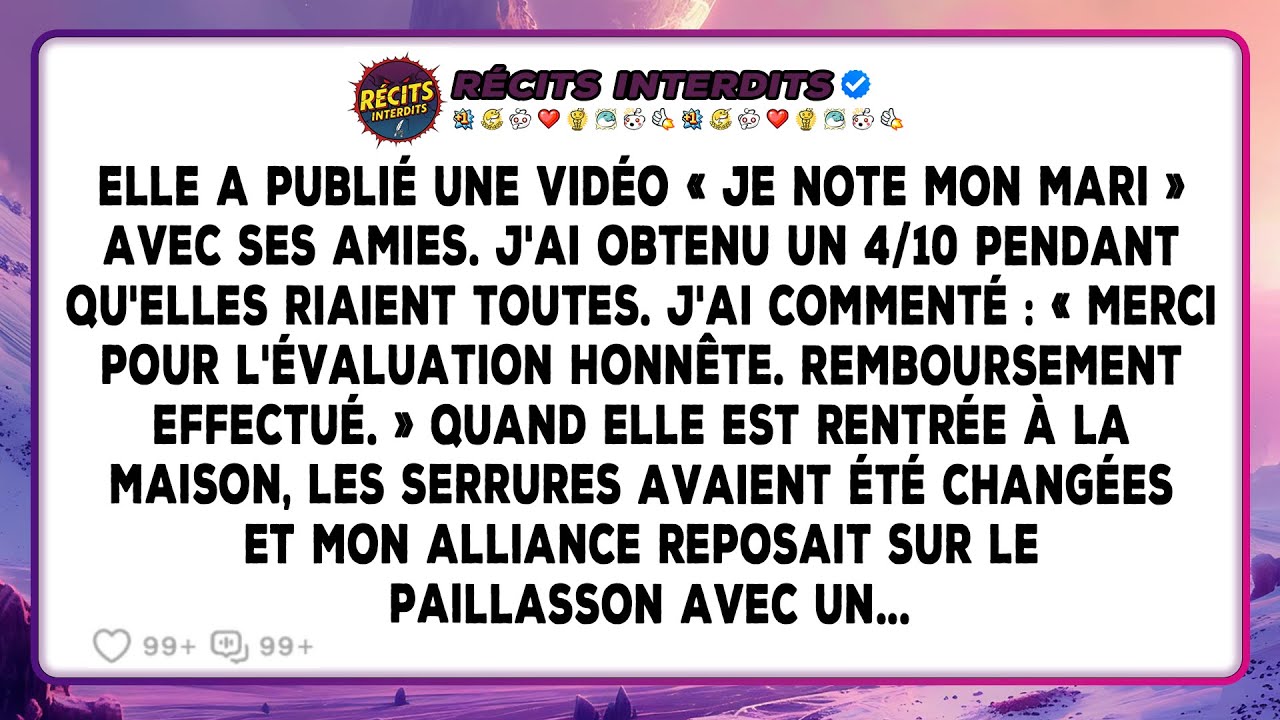 Ses Amies Ont Ri De Ma Note De Quatre Sur Dix, Ma Réponse Calme A Tout Changé Du Jour Au Lendemain..
