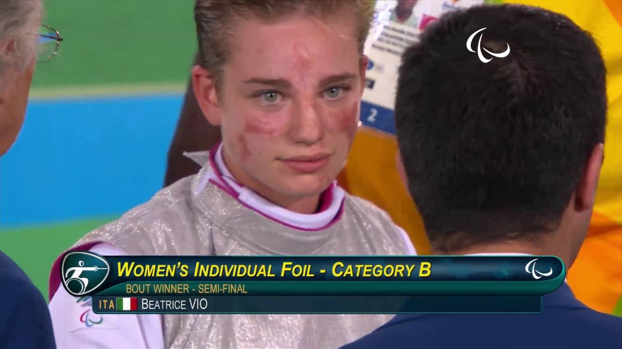 Wheelchair Fencing | VIO v YAO | Women’s Individual Foil Cat B 1/2F | Rio 2016 Paralympic Games