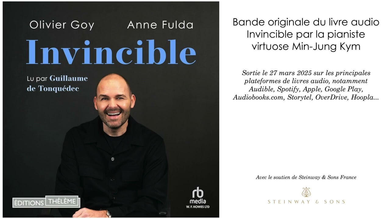 La bande son du livre Invincible par la pianiste virtuose Min-Jung Kym