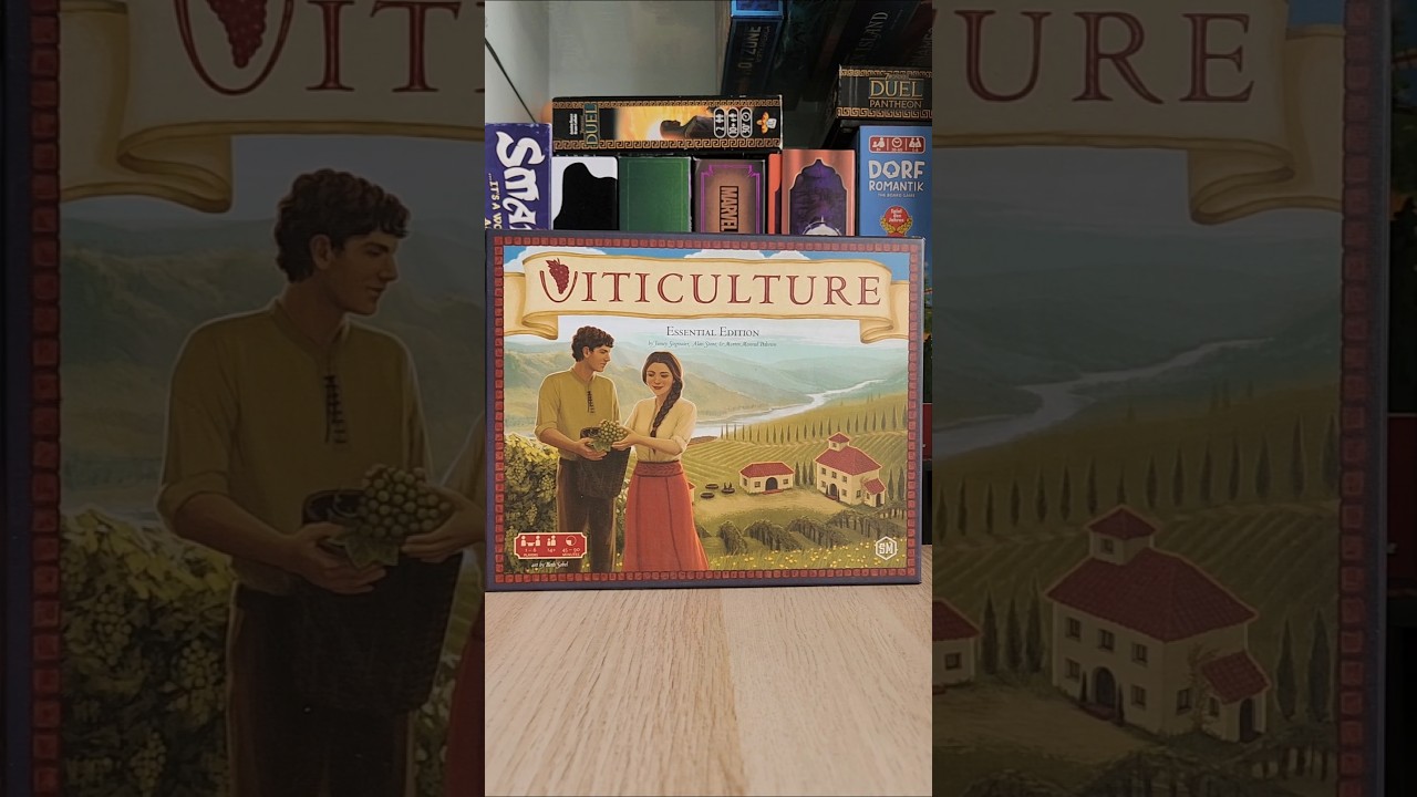 Viticulture in 60 seconds #tabletop #boardgames #gaming #familygames #gameshorts #viticulture