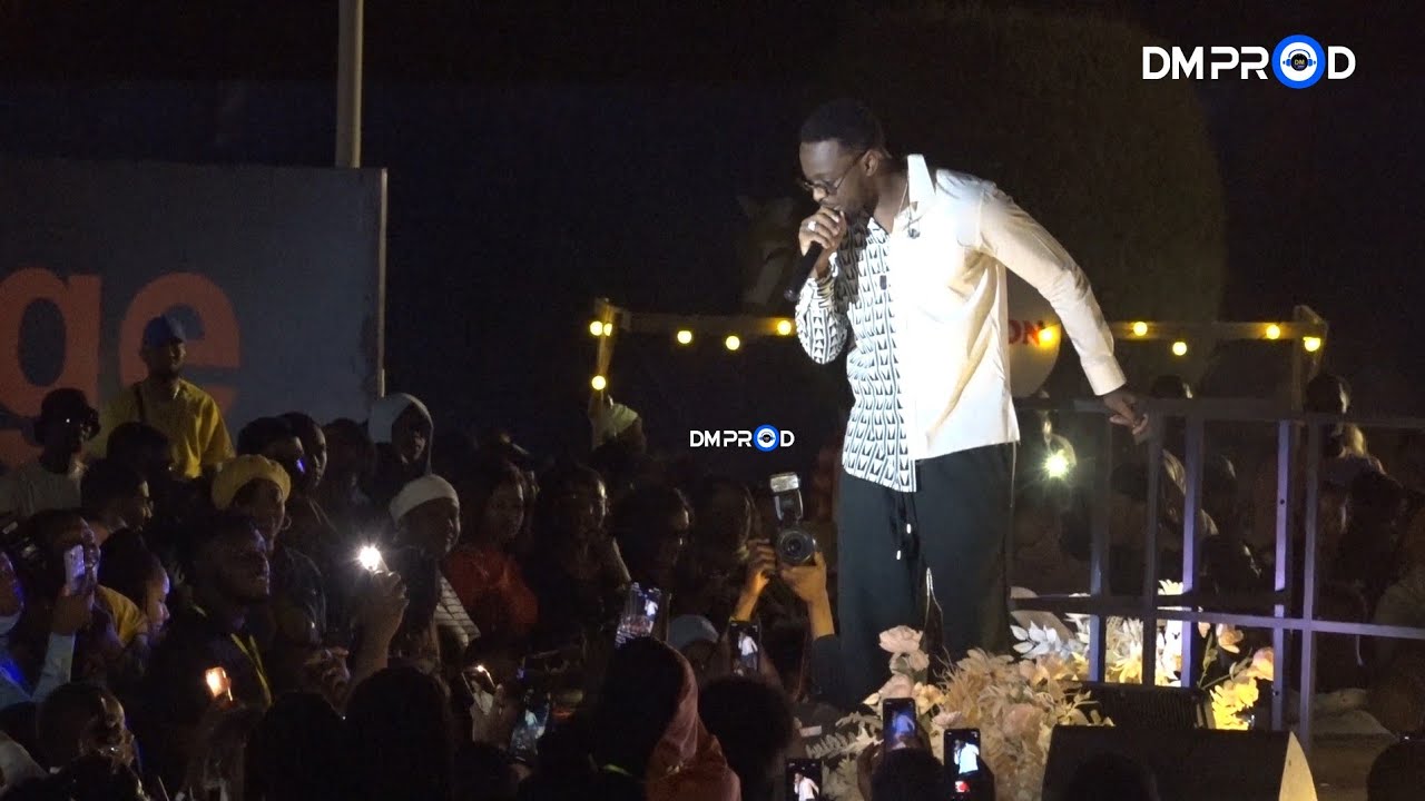 CONCERT INCROYABLE PRINCE DADJU AU ESPLANE DU CICB INTEGRAL