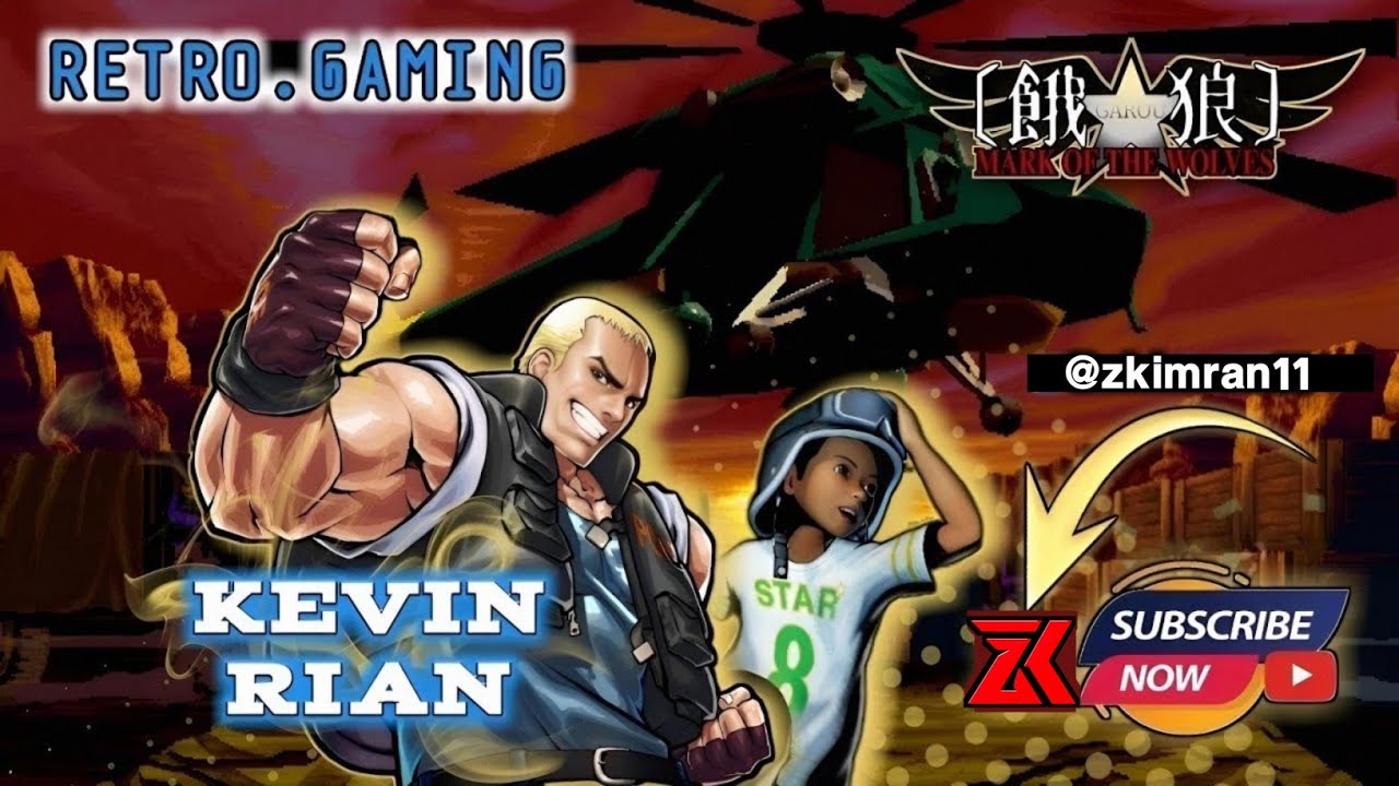 🎮Garou Mark⚡Of The Wolves🕹️Kevin Rian💥Game Play🔥Retro Fighting Game