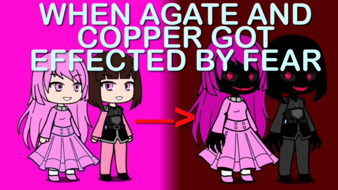 Glitchtale when Agate and Copper got effected by Fear