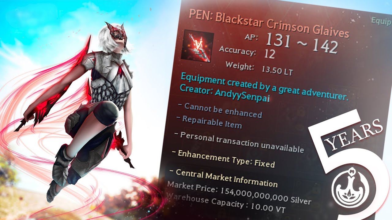 HOW WERE MY 5 YEARS AT BDO! #blackdesert #bdo #2023