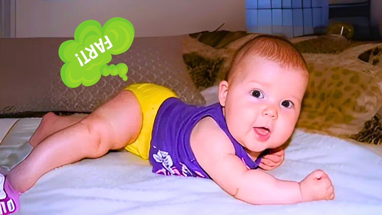 The Cutest Baby Farts Compilation Ever! 😆Try Not To Laugh