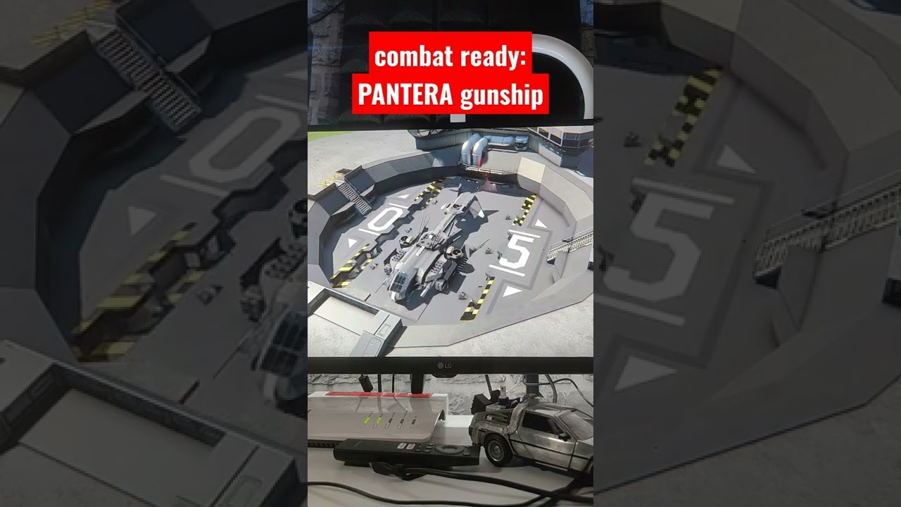 [SPACE ENGINEERS] Pantera Gunship rising... #spaceengineers #needtocreate #kelevraengineering