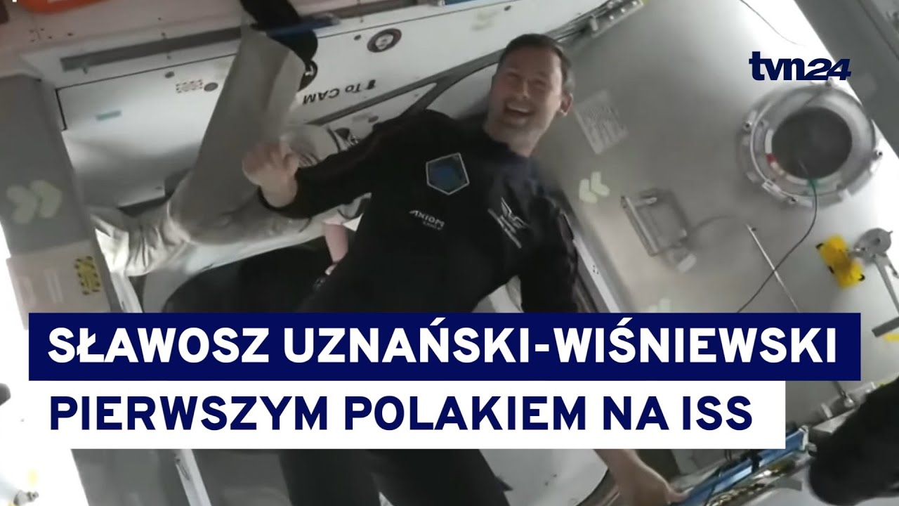 Mamy pierwszego Polaka na Międzynarodowej Stacji Kosmicznej! Zobacz moment wejścia na podkład
