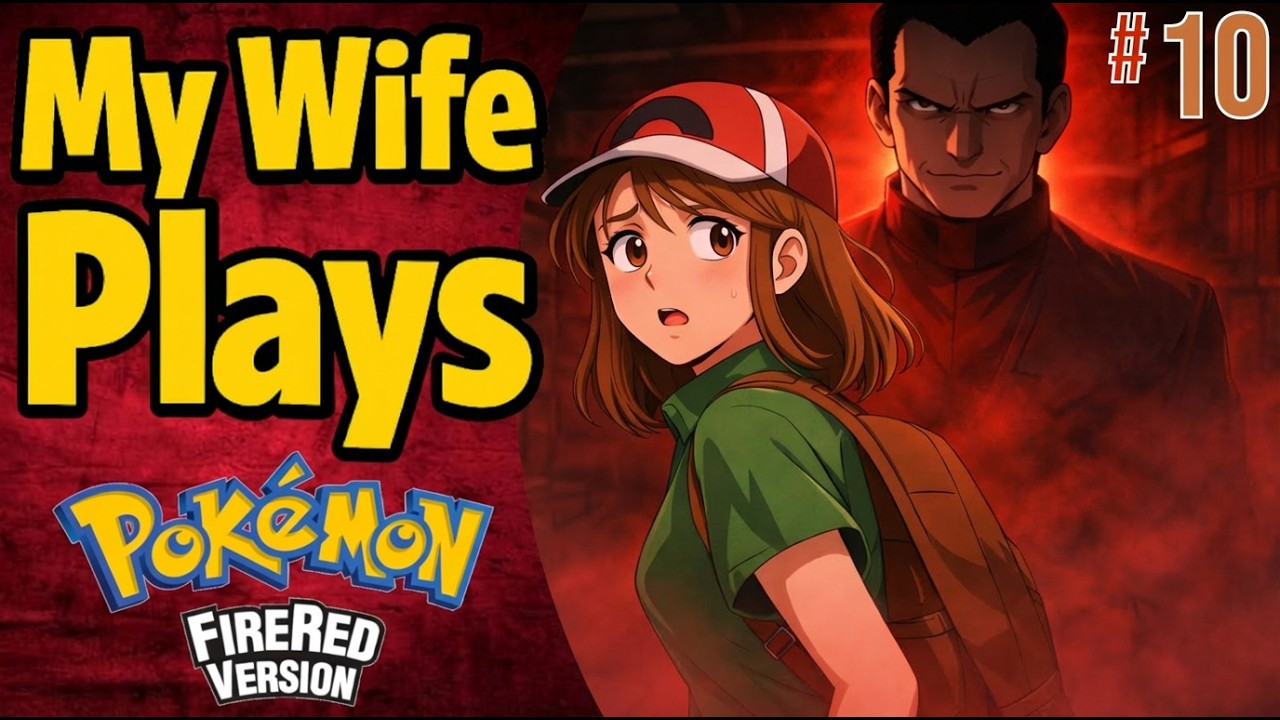 Всё пошло не так... | Жена впервые в жизни играет в Pokemon FireRed