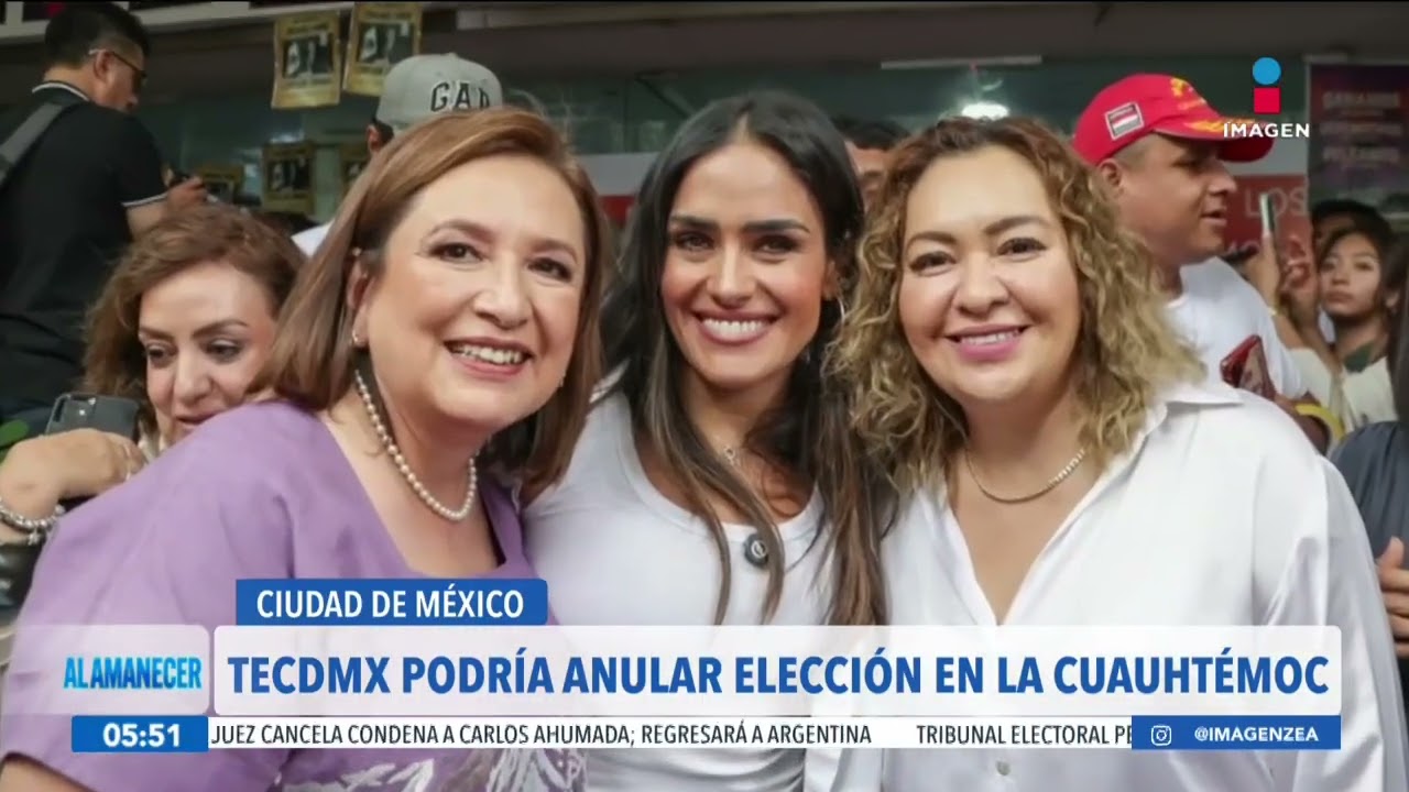 Alessandra Rojo de la Vega denuncia que quieren anular la elección en la alcaldía Cuauhtémoc | Zea