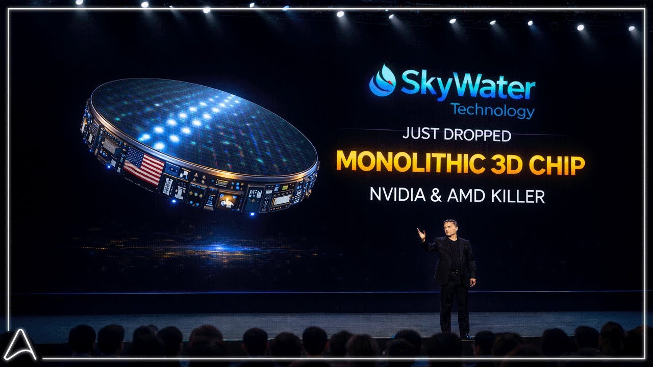Stanford x SkyWater built world's First Monolithic 3D Chip that destroy Flat GPUs from Nvidia & AMD!