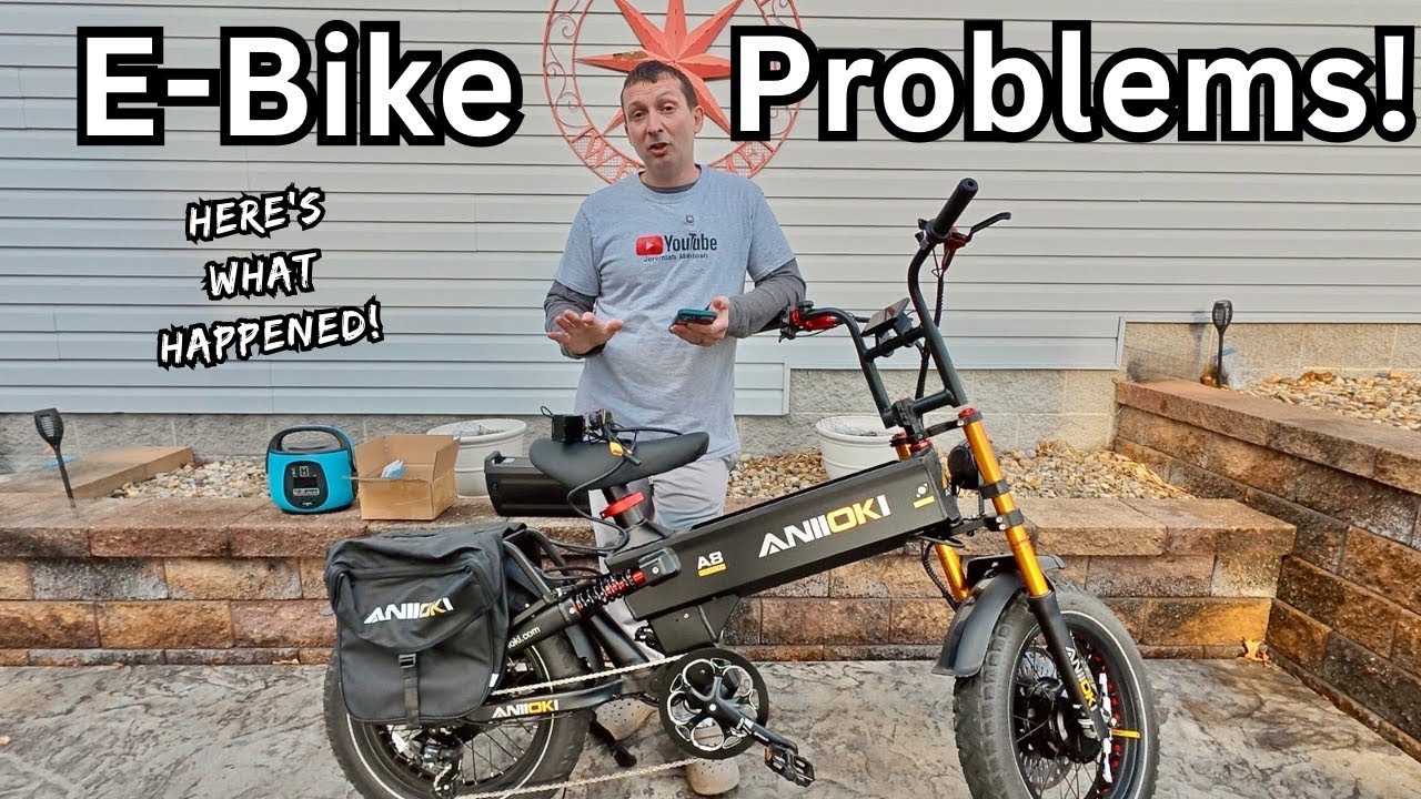 Anioki Ebike Problems and my experience fixing it!