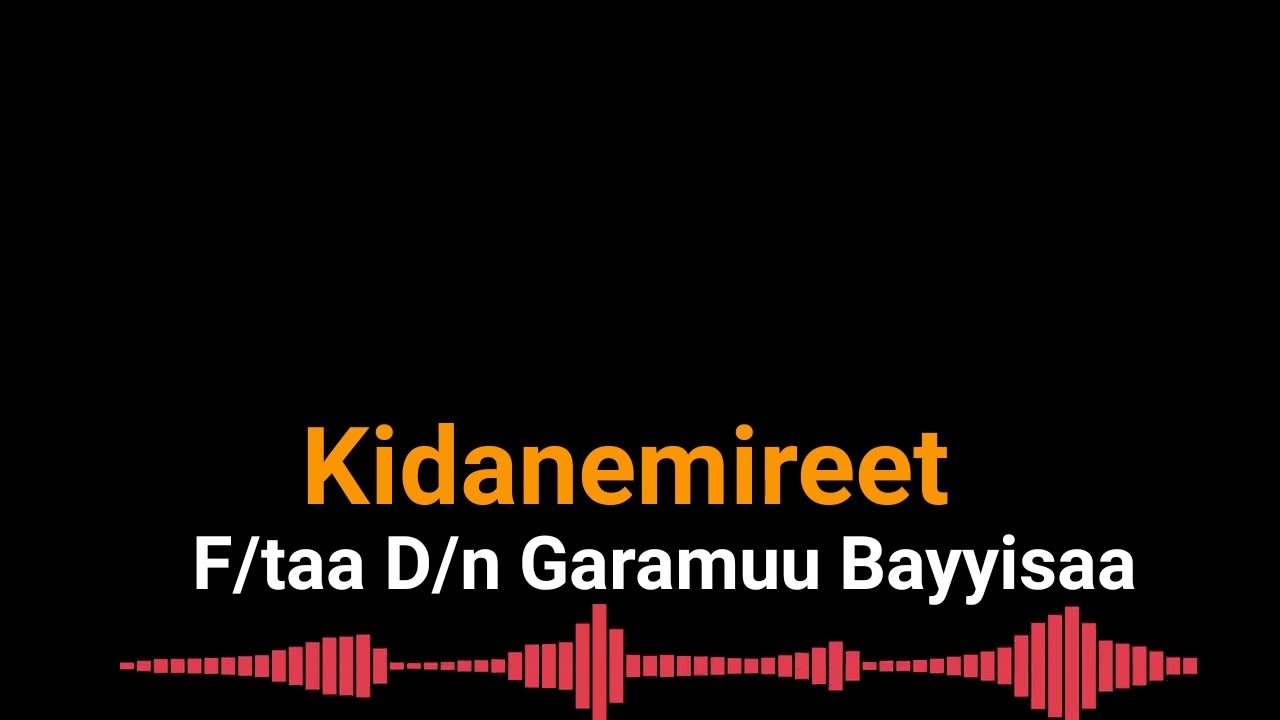 F/taa D/n Garamuu Baayisaa 