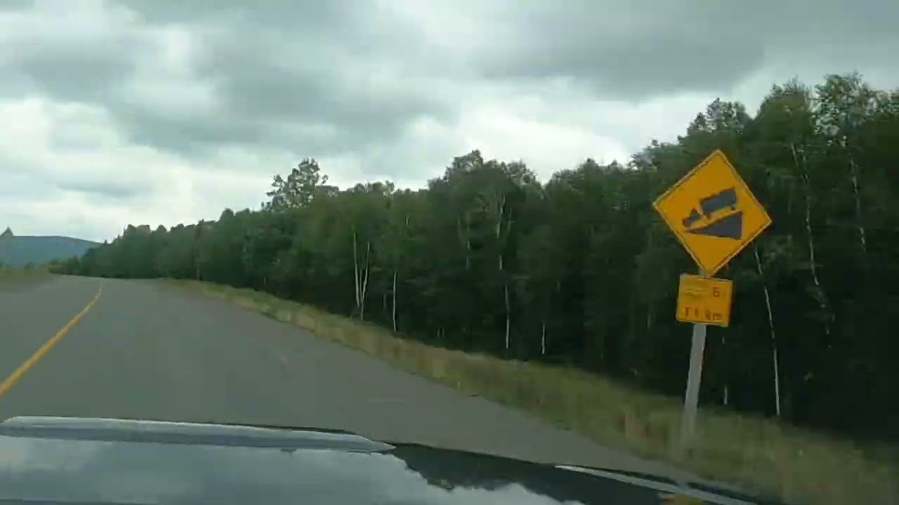 Timelapse -Saint Quentin to Bathurst, New Brunswick