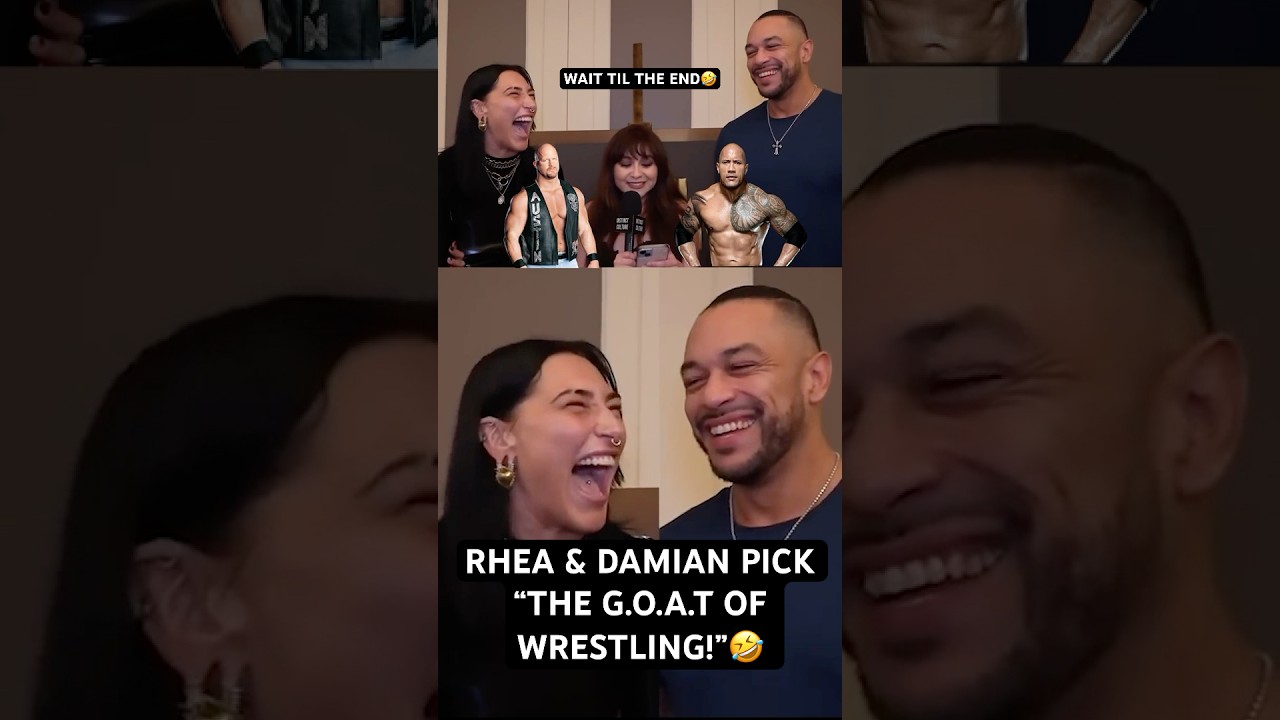 РИА РИПЛИ И ДЭМИАН ПРИСТ ВЫБИРАЮТ &laquo;ЛУЧШЕГО РЕСЛИНГА&raquo; 😂😂😂