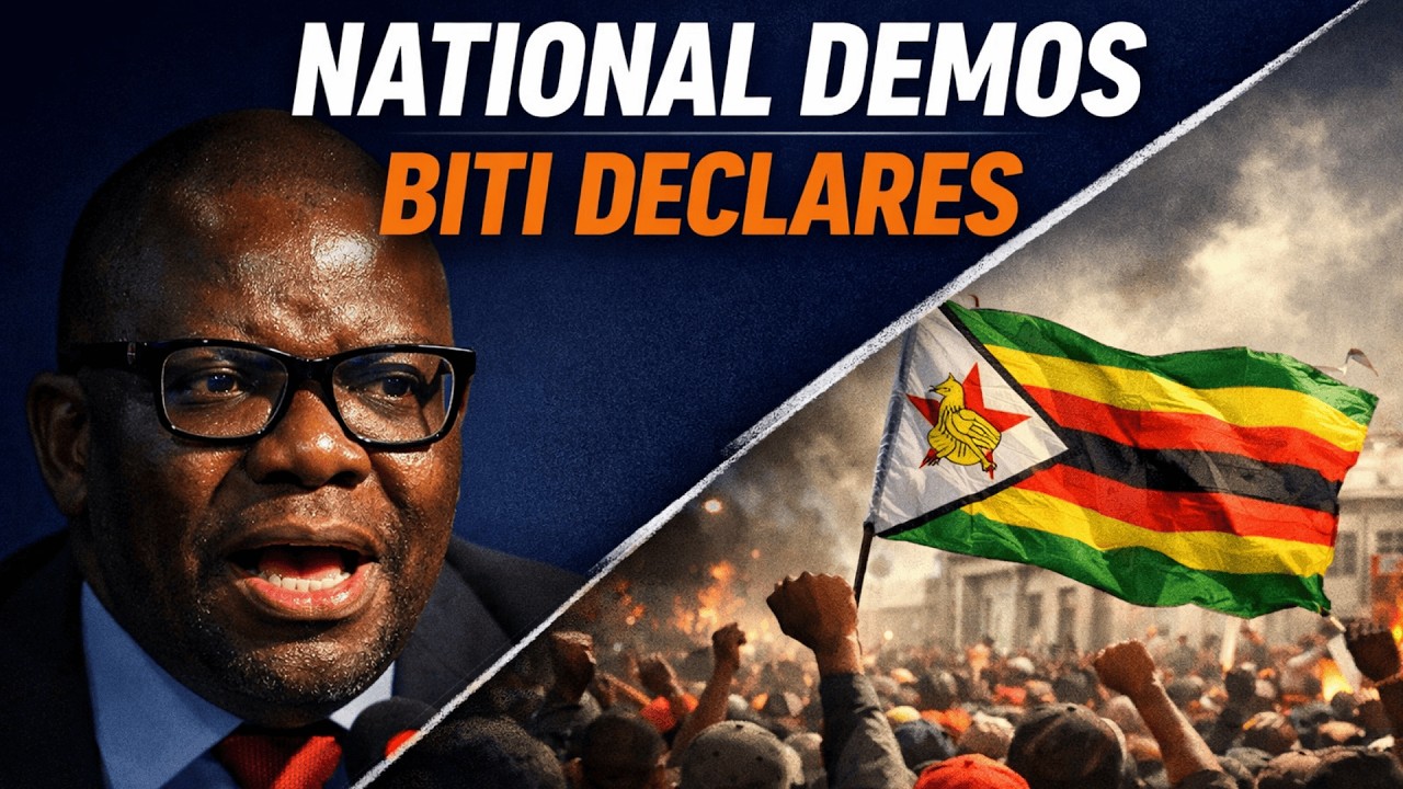 Tendai Biti Announces Nationwide Demonstrations