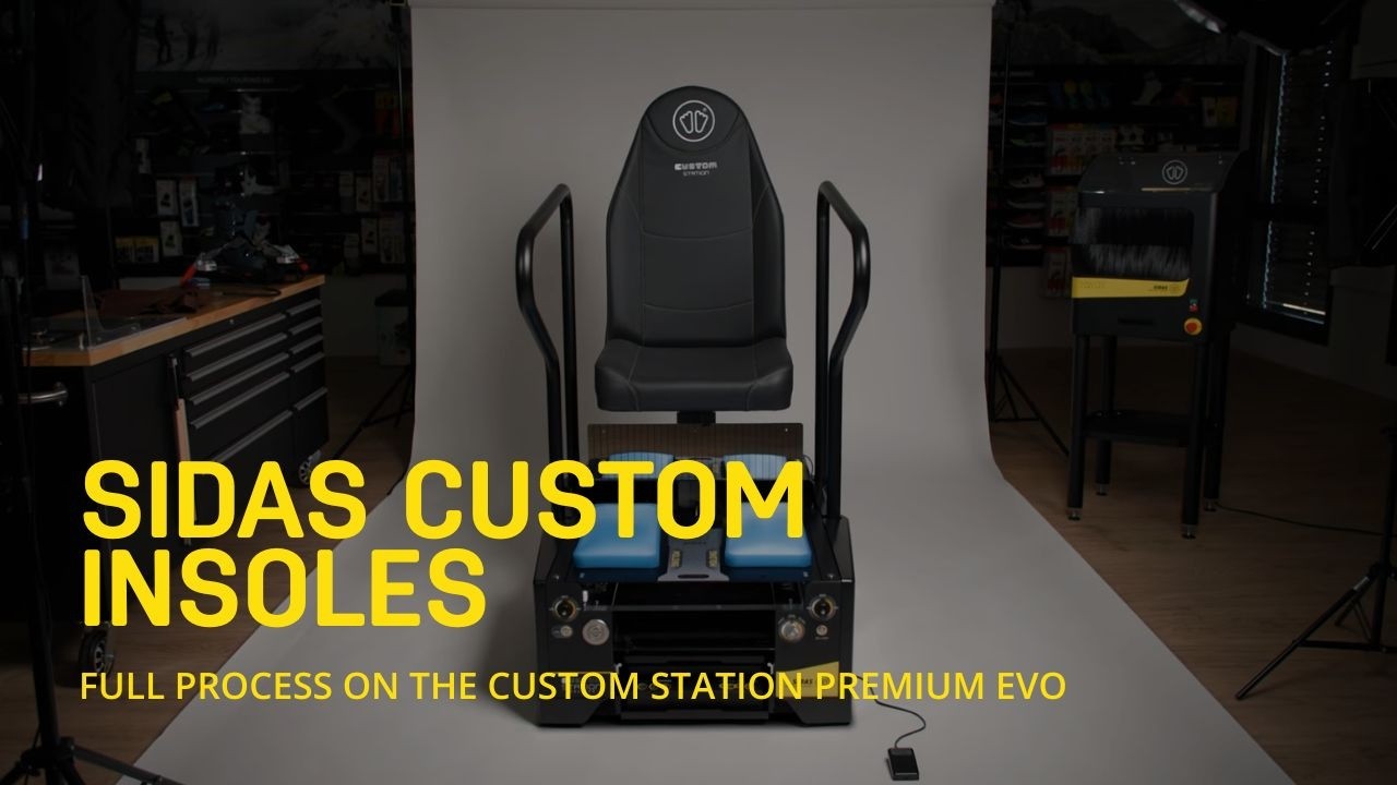 Обработка индивидуальных стелек SIDAS на Custom Station Premium Evo