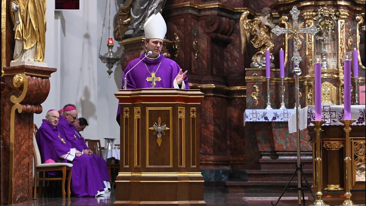 18.02.2026, Opole. Msza św. w Środę Popielcową