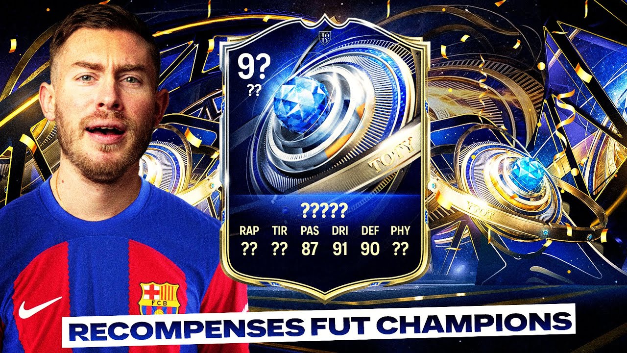 ENFIN DU BLEU 🙄 J'OUVRE MES RECOMPENSES FUT CHAMPIONS POUR LES TOTY (RECAP et PACKS)