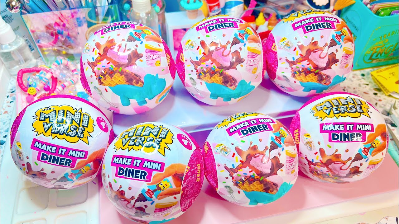 *NEW* MiniVerse Diner Series 4 - Unboxing & Create With Me