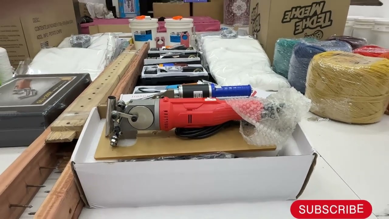 +917499017612  Tufting combo kit equipment with ak5 Tufting gun with  all aseecoserise #tufting #art