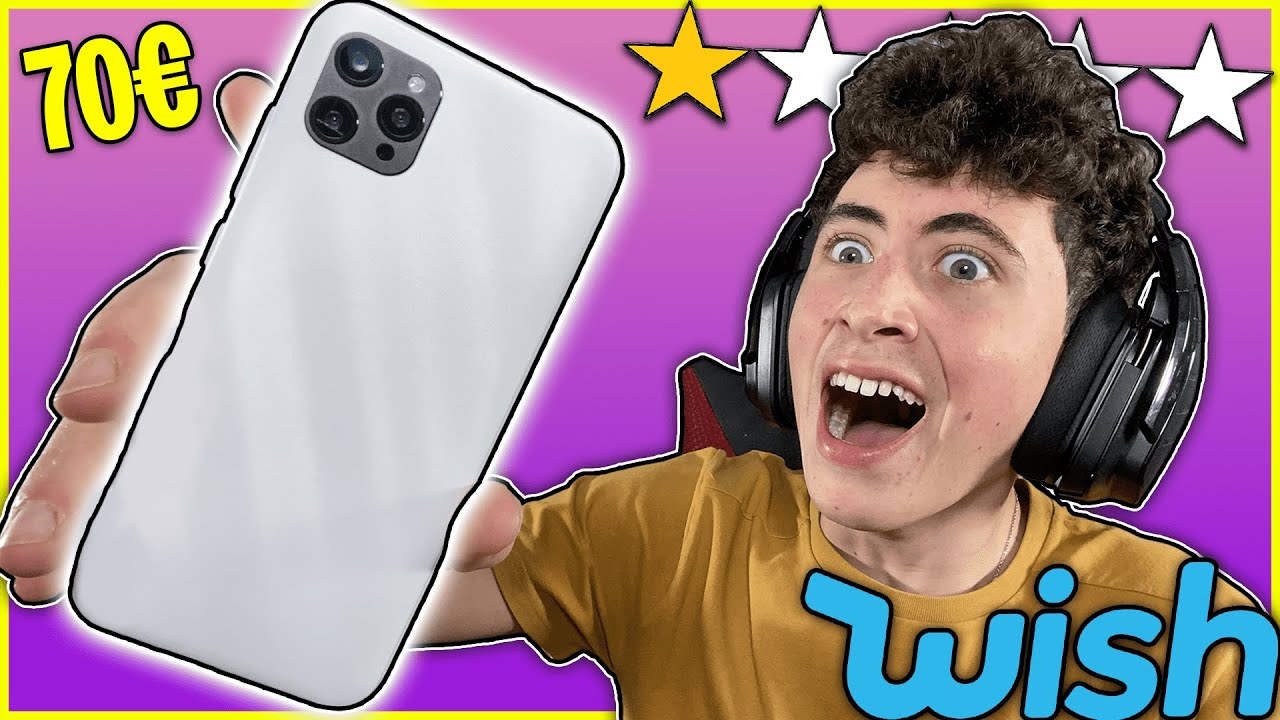 Unboxing IPHONE 13 PRO MAX DI WISH DA 70&euro;!!! *con Android ☺️*