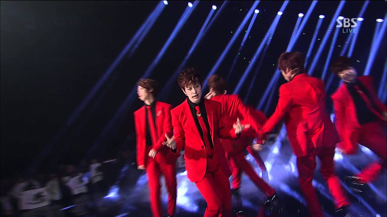 Boyfriend [AiYa] @SBS Inkigayo Популярная песня 20130203