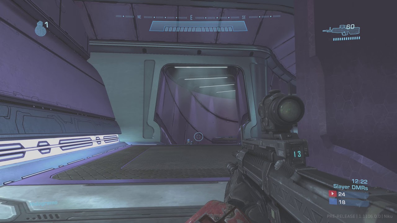 Halo: Reach MCC flight MLG gameplay in 1080 60FPS