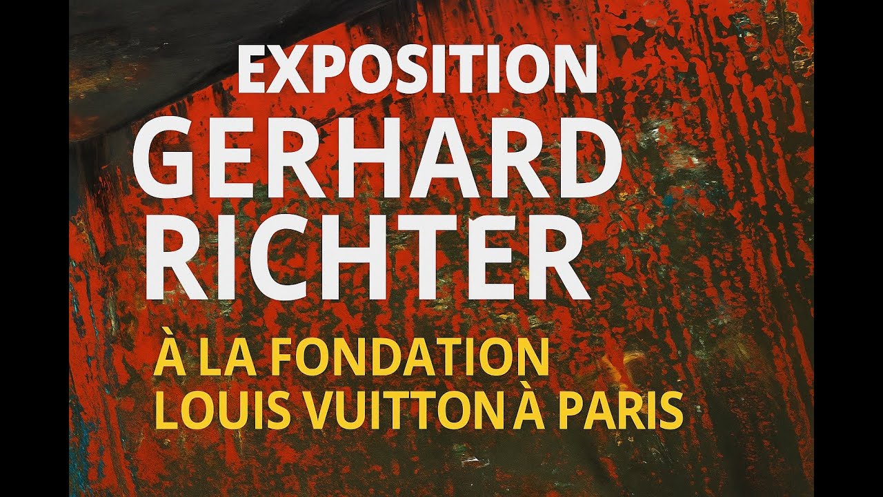 👉Gerhard Richter à la Fondation Louis Vuitton : entre flou et transparence