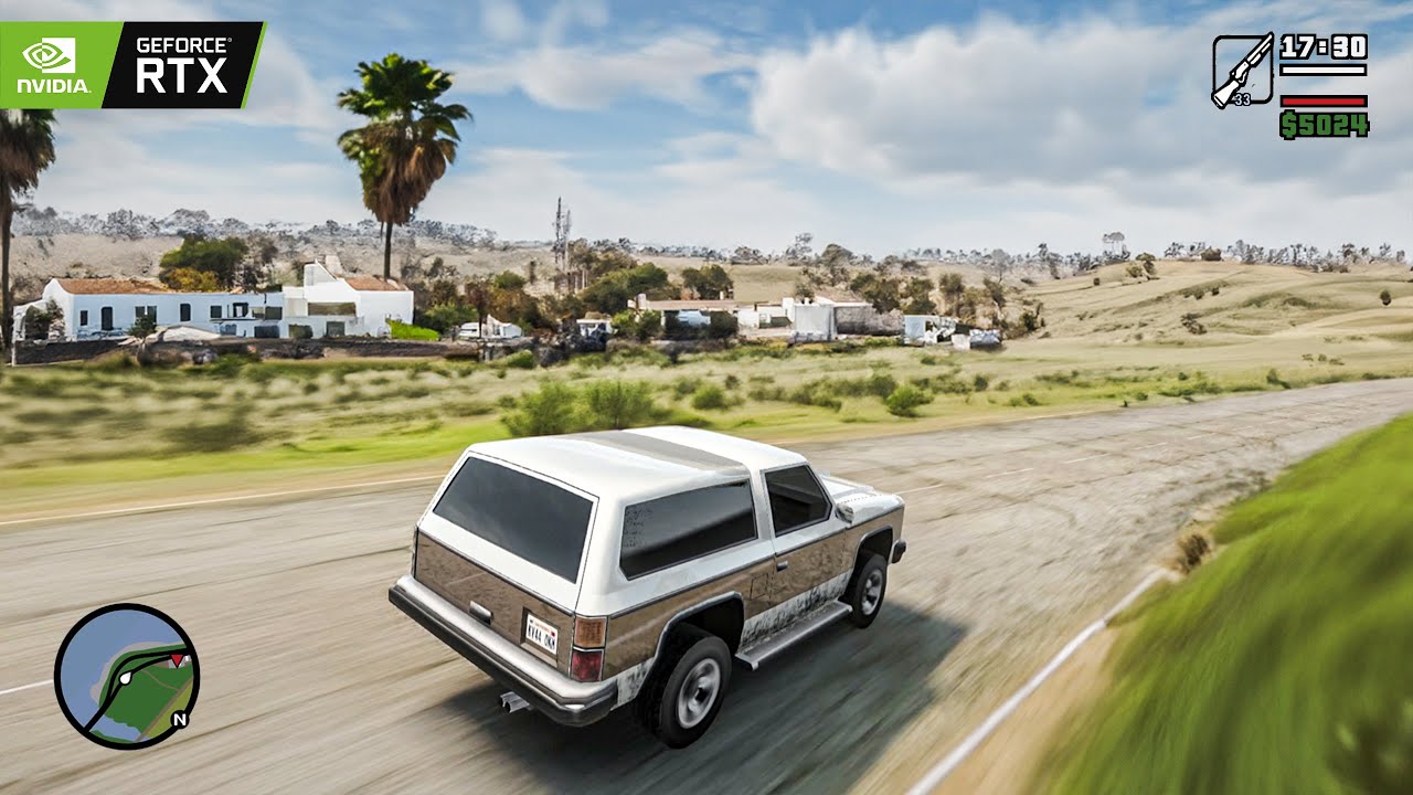 GTA San Andreas RTX 4090 «Wu Zi Mu» Миссии 4K Геймплей! Обновленный графический мод GTA SA