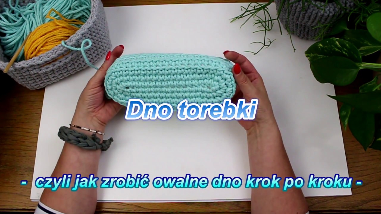 Owalne dno do torebki. Jak zrobić. Krok po kroku.