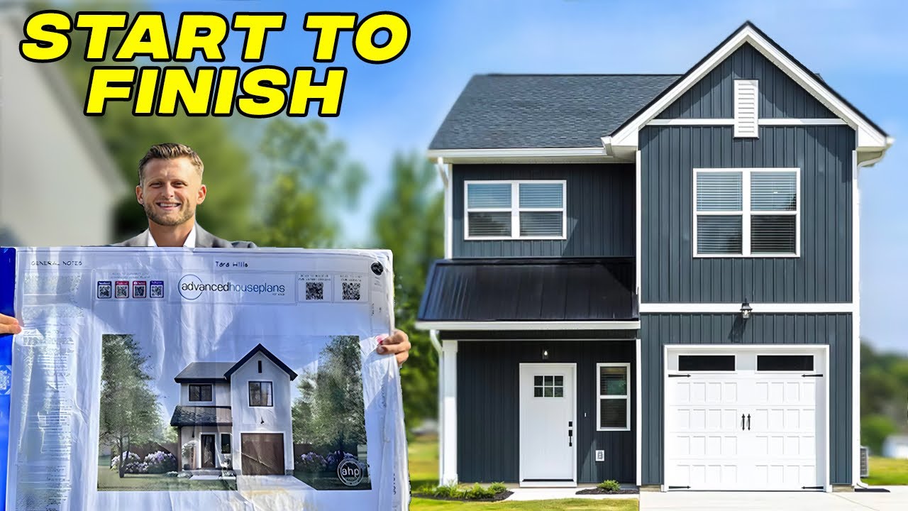 Building A House Start To Finish Timelapse