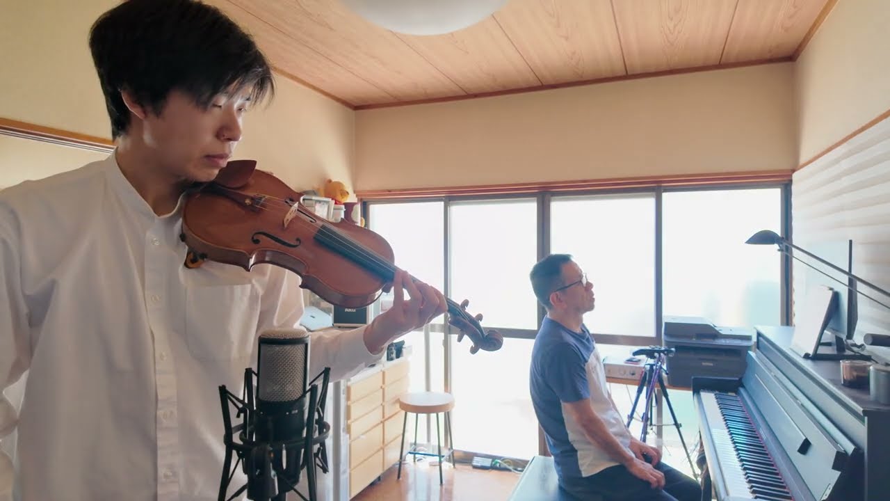 蕾　コブクロ　Violin　岩崎聖大　Piano　横山智広