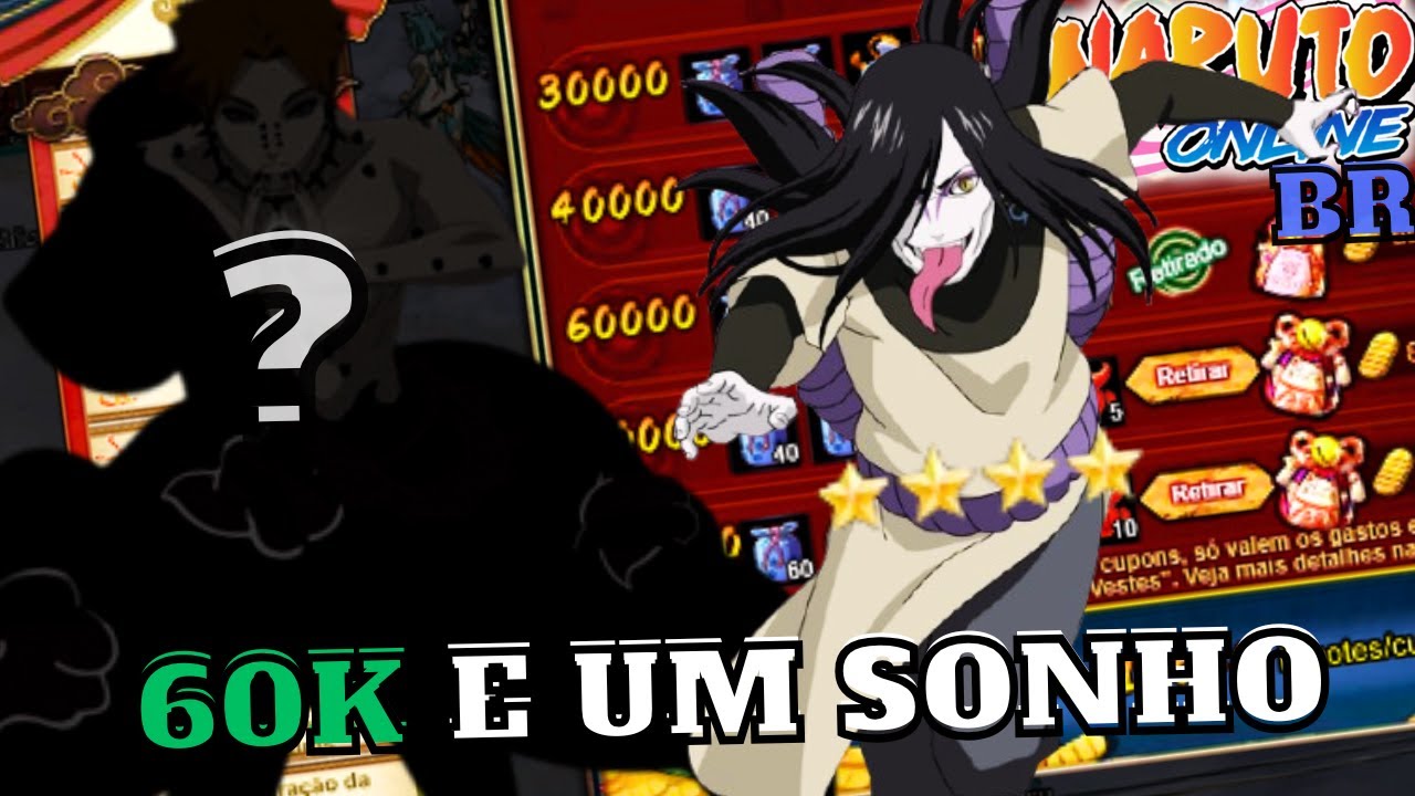 FUKURUKUMARU DE 110K NO BR SEM O PAIN WTF?????? - Naruto Online BR 