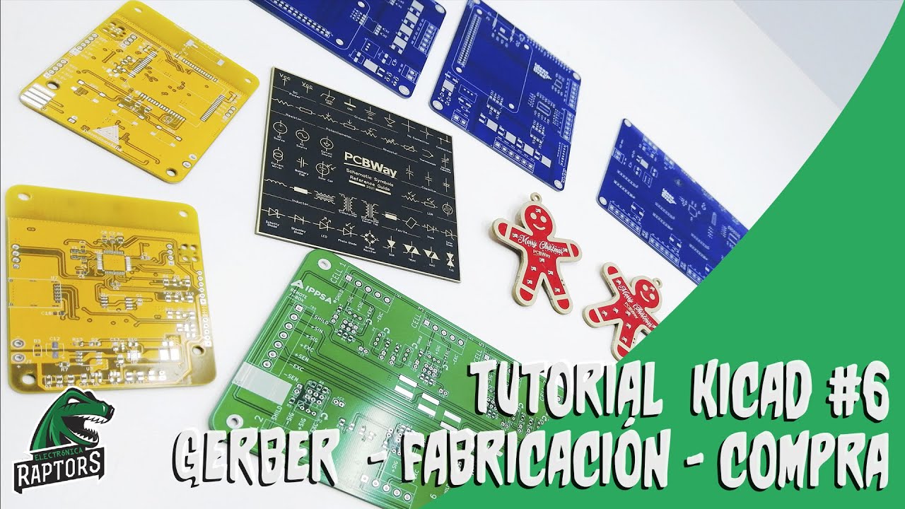 Tutorial Kicad #6 -  Gerber  - Fabricación  - Donde y porque comprar  - PCBWAY