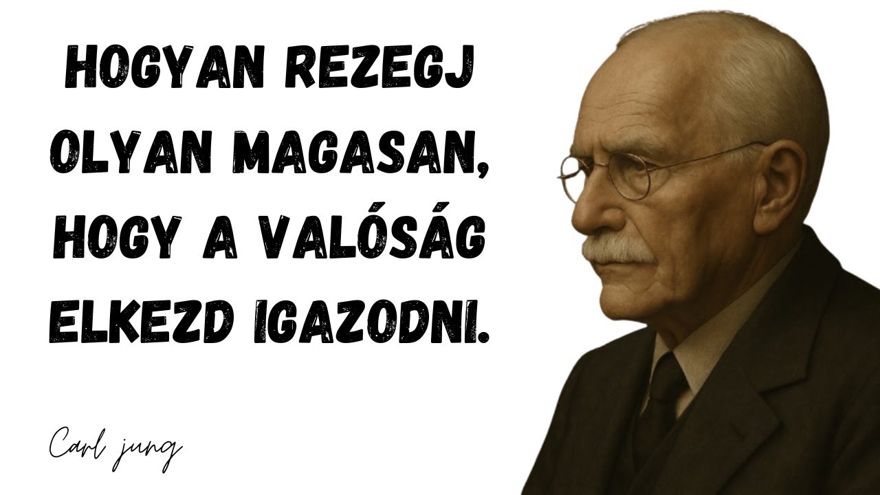 Carl Jung – Hogyan rezegj olyan magasan, hogy a valóság azonnal elkezdjen igazodni hozzád.