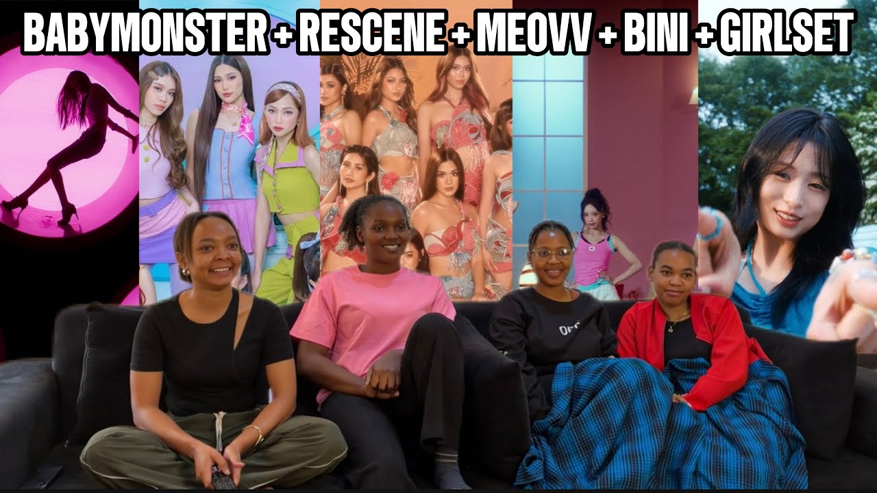 Our Reaction To K-pop MVs | | LIKE IT + Pretty Girl + In my hands + Blush + Blink Twice + Chat |