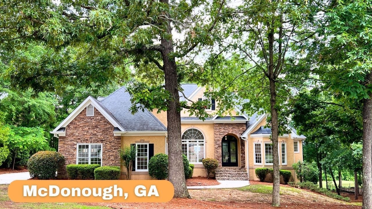 Take a Look Inside this SPECTACULAR Home For Sale in McDonough, GA | 6 Bedroom | 4.5 Bathrooms