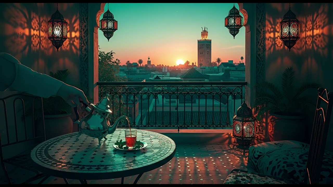 Marrakech Chill - Arabic Lofi Hip Hop Mix [Aesthetic Study Beats]