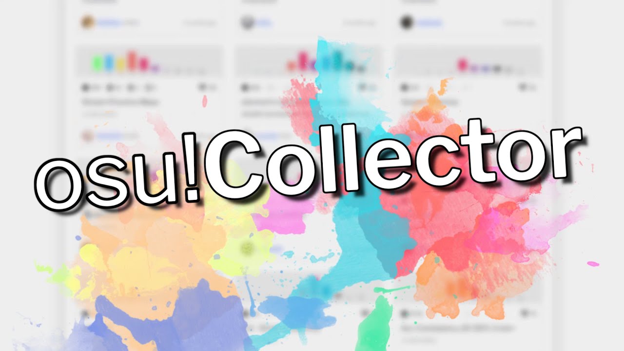 I made a website that helps you find osu beatmaps! (osu!Collector)