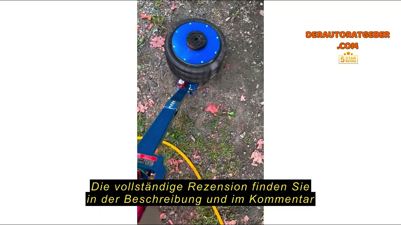 Produktbewertung VEVOR Pneumatischer Wagenheber Triple Bag Air Jack 5 t, Dreifachbeutel Luftheber 14