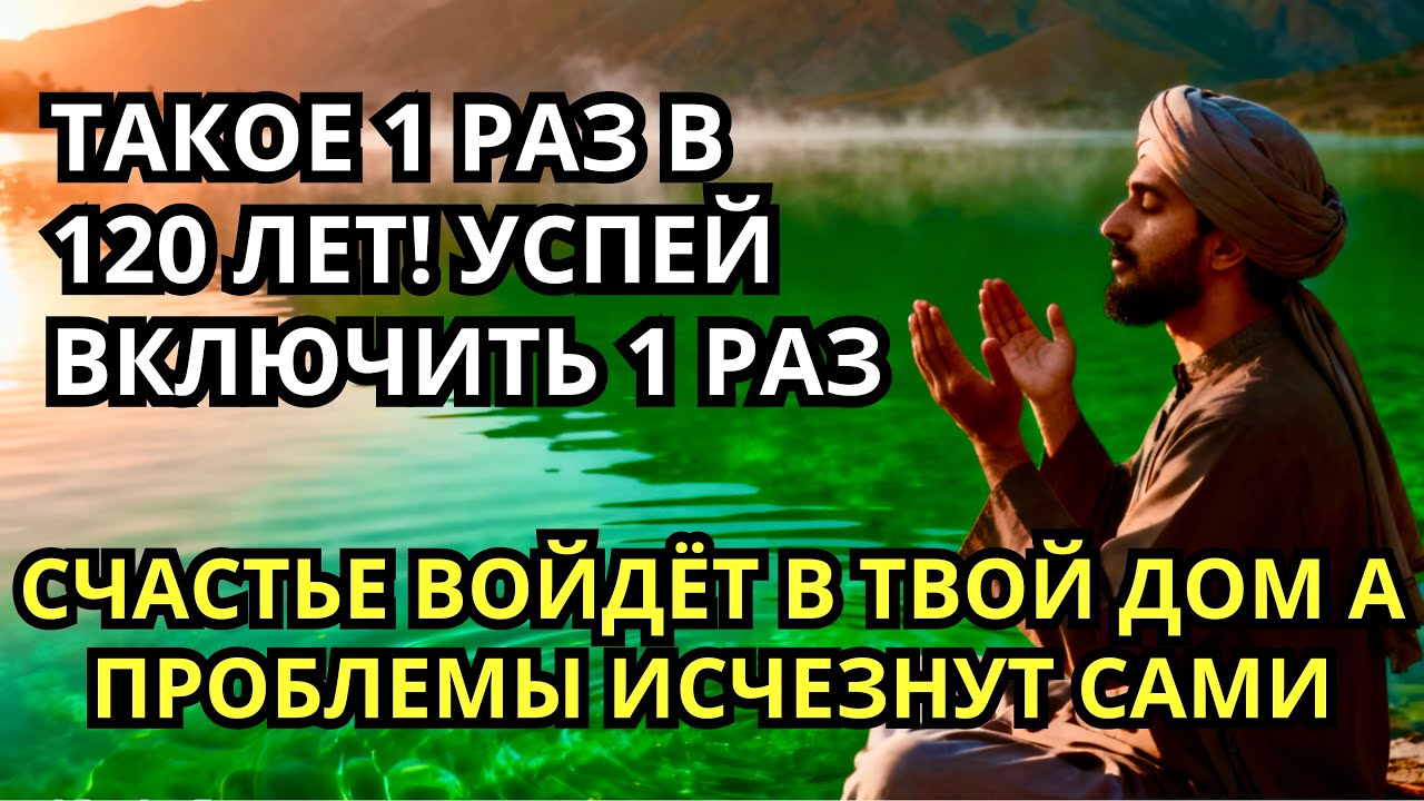🔑❗️УСПЕЙ ВКЛЮЧИТЬ 1раз! СЧАСТЬЕ ВОЙДЁТ В ДОМ,А ПРОБЛЕМЫ ИСЧЕЗНУТ САМИ! Это Чудо