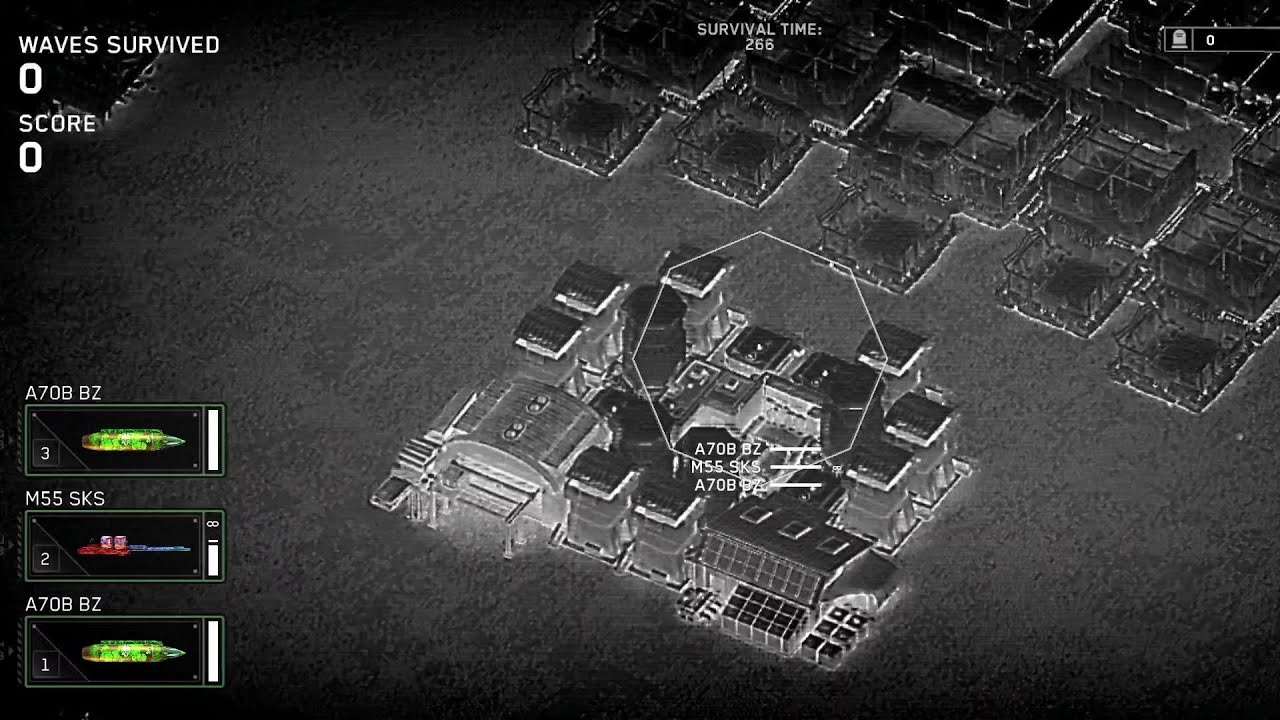 Zombie Gunship Survival : Cursed Choir(BZ, SKS, BZ)
