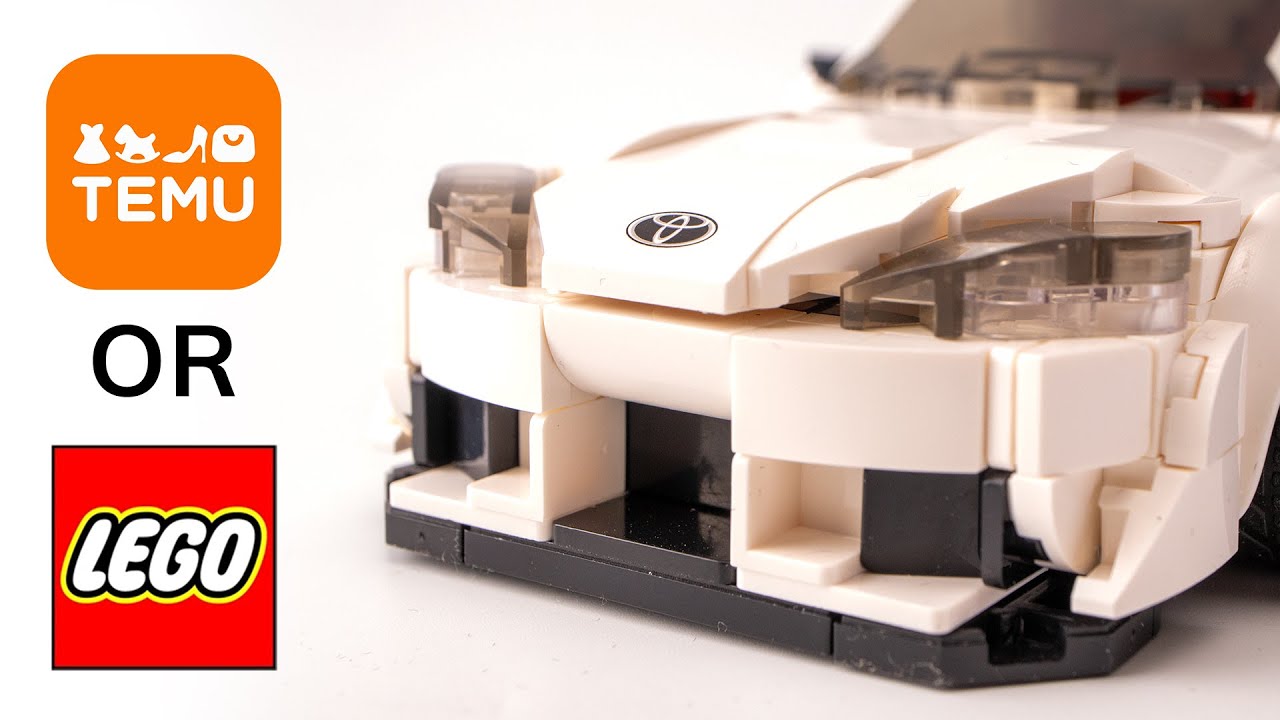 I Bought A FAKE LEGO Toyota Supra on TEMU...